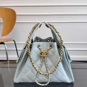 CHANEL 25 SMALL Light Blue(30*26*14cm)